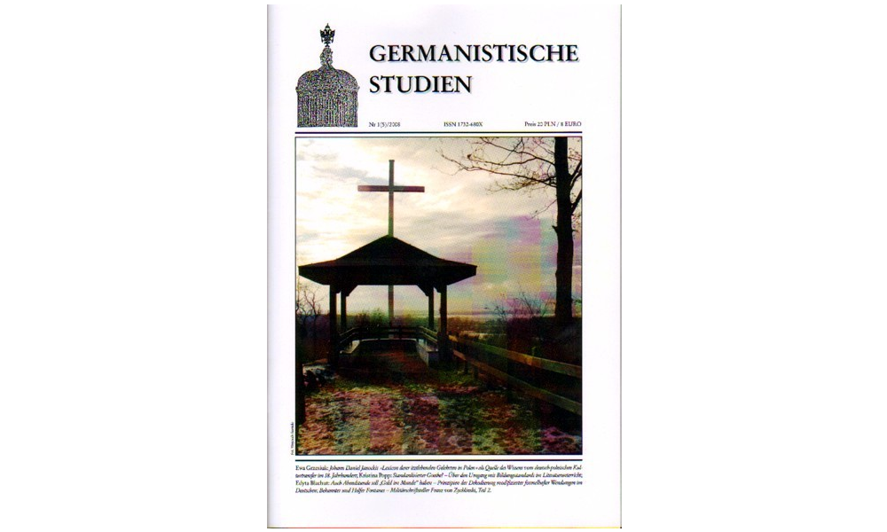 Germanistische Studien nr 1(5)/2008