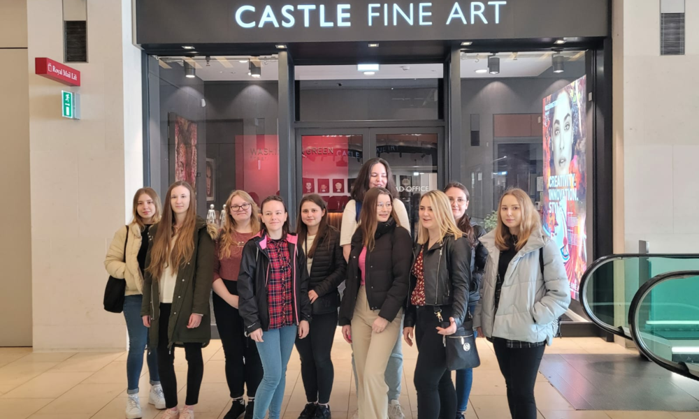 Wizyta studyjna w Castle Fine Art w Birmingham w Wielkiej Brytanii
