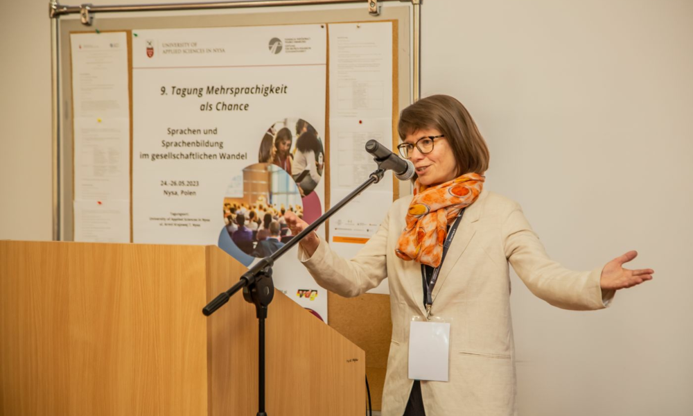 Konferencja z cyklu „Wielojęzyczność jako szansa“ zorganizowana przez Nyską Akademię