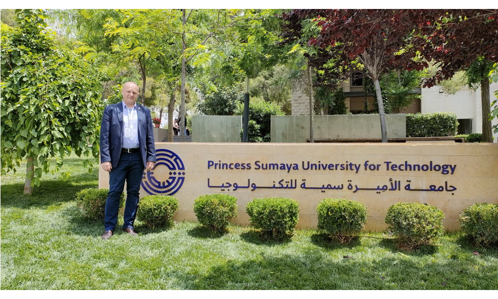 Wizyta w Princess Sumaya University for Technology in Amman, Jordania