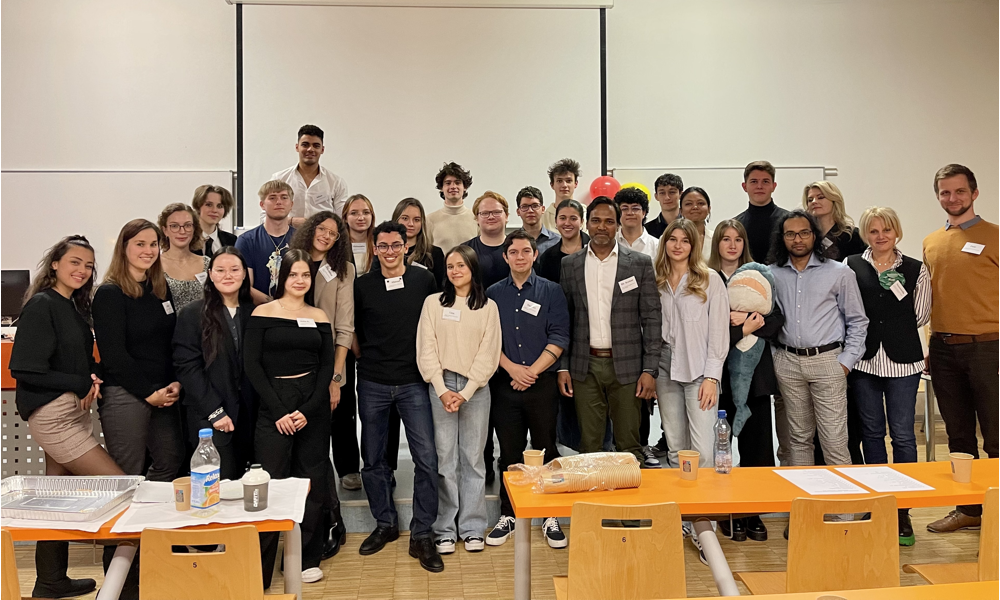 Dr. Pradeep Kumar mentors international student competition  at the Faculty of International Relations of the University of Economics and Business in Prague