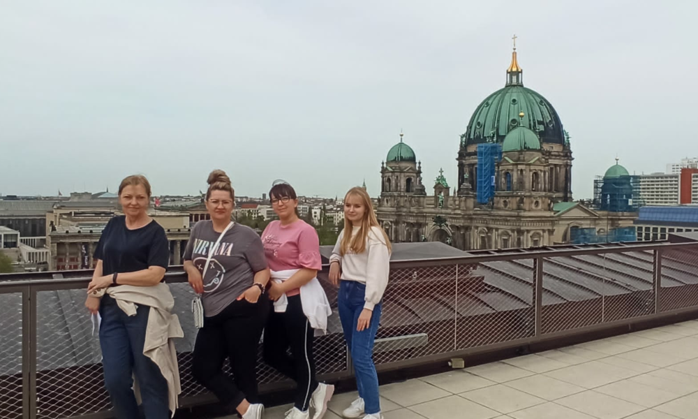 Wyjazd studyjny do Berlina studentek germanistyki
