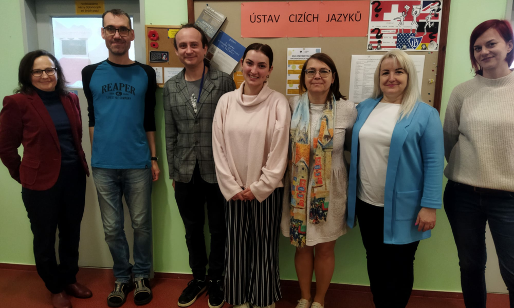 Wizyta kadry dydaktycznej kierunku Filologia angielska PANS w Nysie w Palacký University in Olomouc; 22-26.04.2024