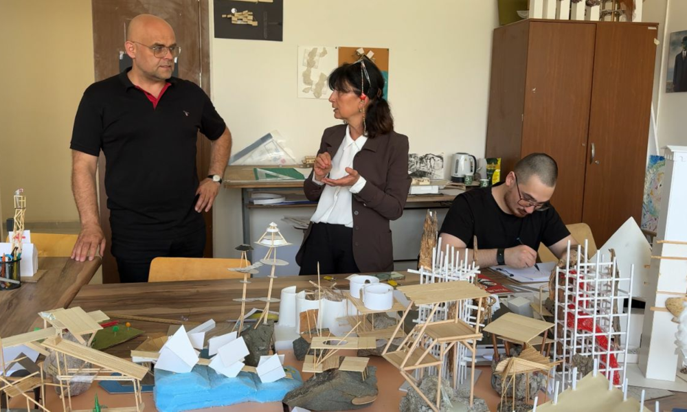 Visit of Dr. Eng. Arch. Piotr Opałka to the Georgian Technical University in Tbilisi