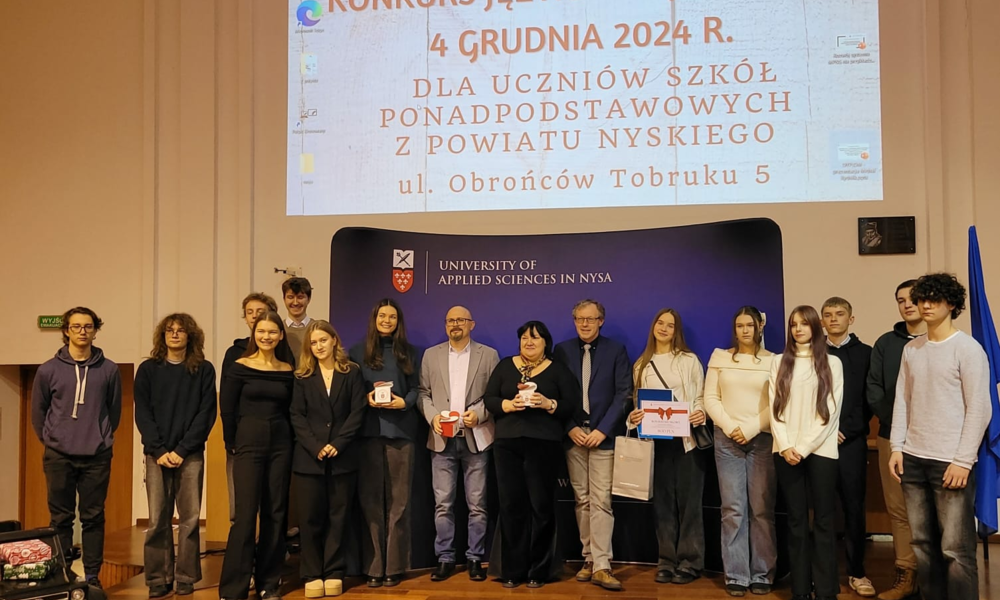 Powiatowy Konkurs Języka Angielskiego 2024 w PANS w Nysie