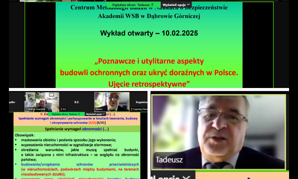 Retrospektywna analiza budowli ochronnych w Polsce – wykład dr. inż. Tadeusza Kęsonia