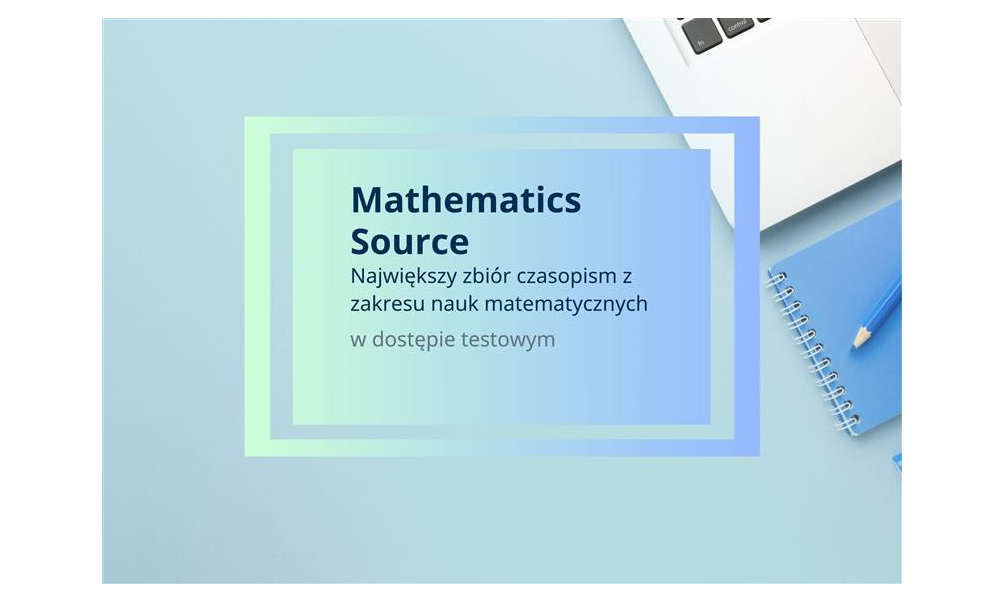 Dostęp testowy do bazy Mathematics Source