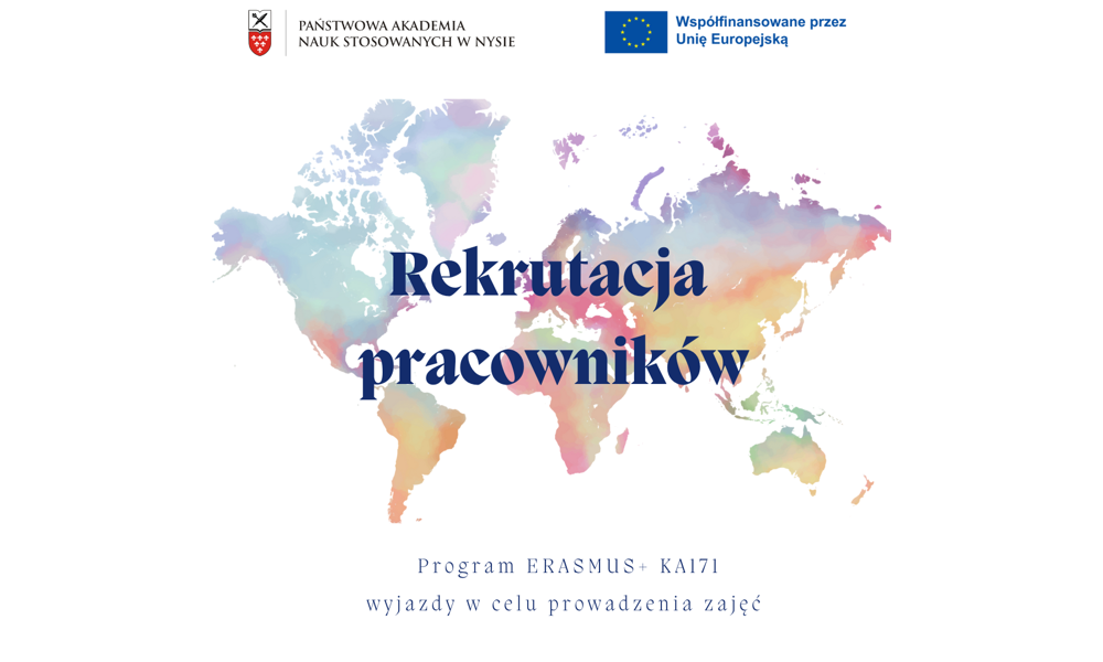 Rekrutacja na wyjazdy pracowników Erasmus+ KA171 do krajów stowarzyszonych z programem