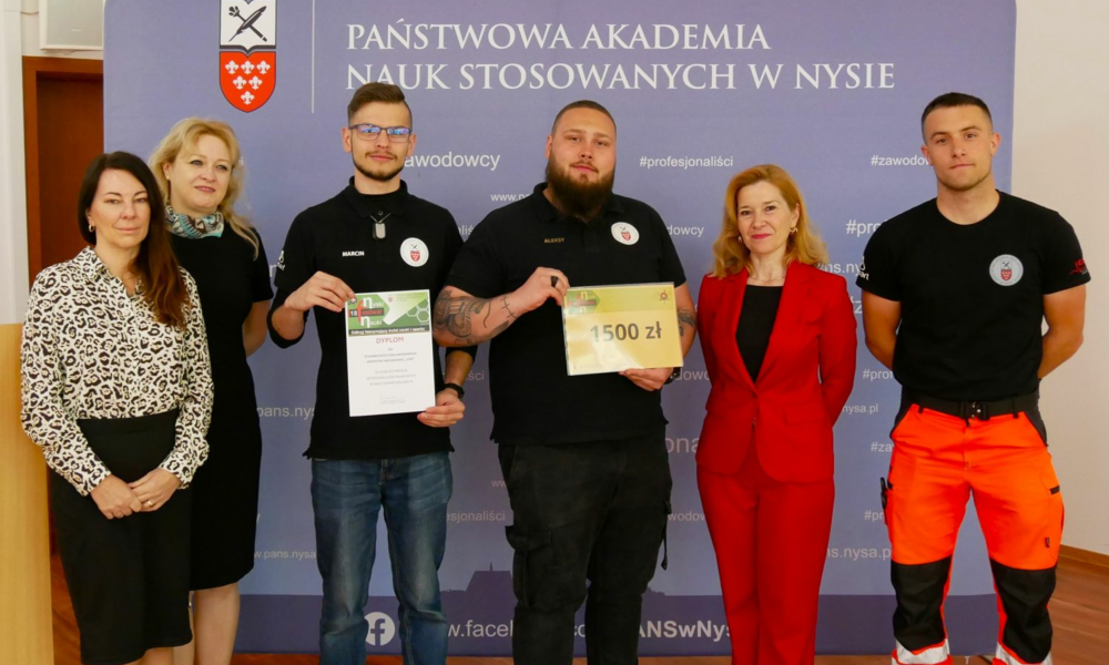 Uroczyste wręczenie nagród w ramach Festiwalu Kół Naukowych PANS w Nysie