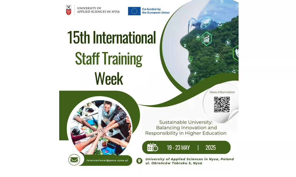 19-23.05.2025  15th INTERNATIONAL STAFF TRAINING WEEK