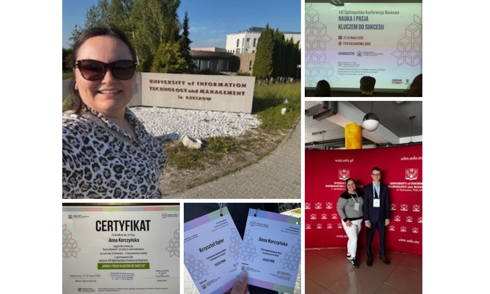 Wystąpienia naukowe studentów Wydziału Nauk Ekonomicznych w XVI Ogólnopolskiej Konferencji Naukowej „Nauka i pasja kluczem do sukcesu”