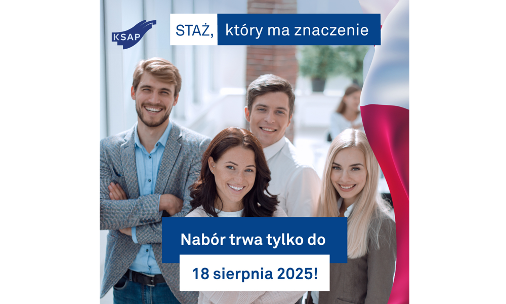 „Staż, który ma znaczenie” – szansa na karierę w administracji publicznej