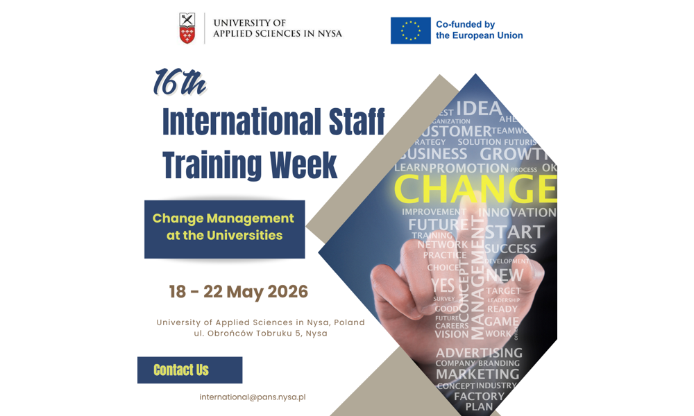 16th International Staff Training Week (ISTW), Theme: Change Manageme6nt at the Universities, Date: 18–22 May 2026