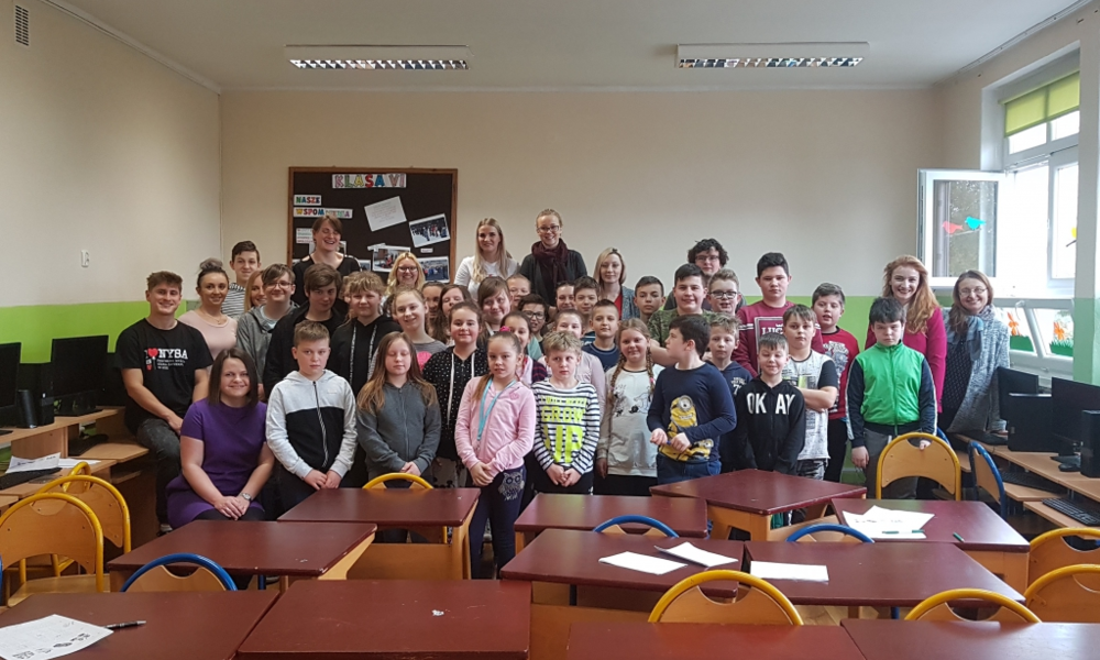 Lekcje otwarte języka niemieckiego i angielskiego w Szkole Podstawowej w Lipowej