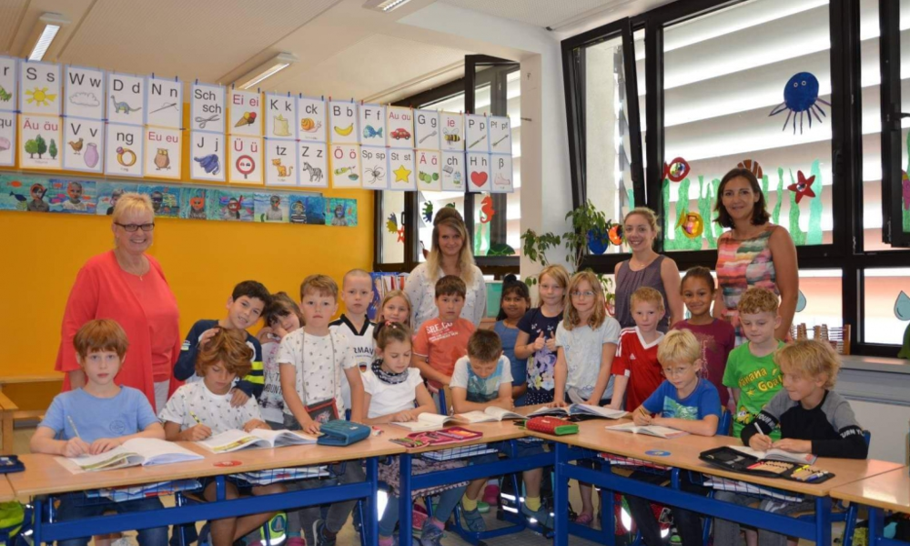 Studentka germanistyki Klaudia Krajczy w powiecie partnerskim w Ingelheim nad Renem