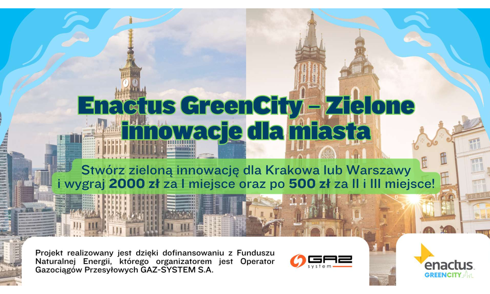 Zaproszenie studentów do udziału w Programie Enactus GreenCity