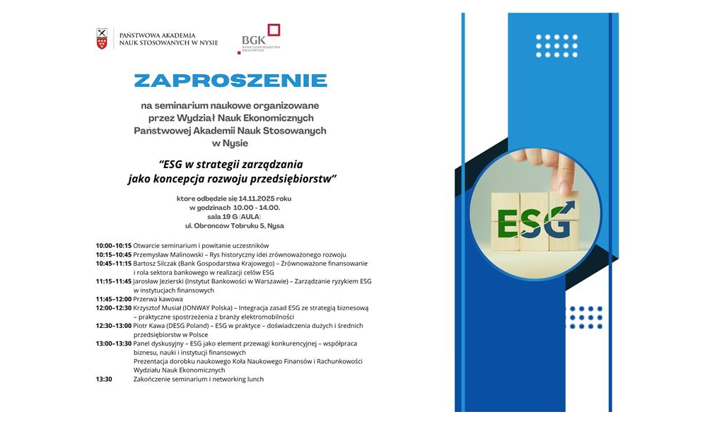 ESG w strategii zarządzania jako koncepcja rozwoju przedsiębiorstw