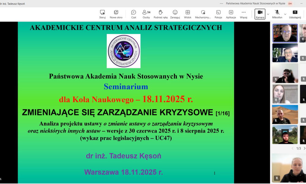 Planowane zmiany w ustawie o zarządzaniu kryzysowym