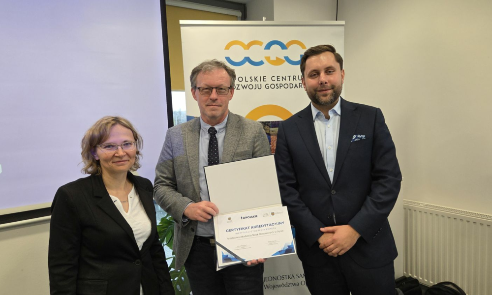 PANS w Nysie dołącza do grona akredytowanych Instytucji Otoczenia Biznesu