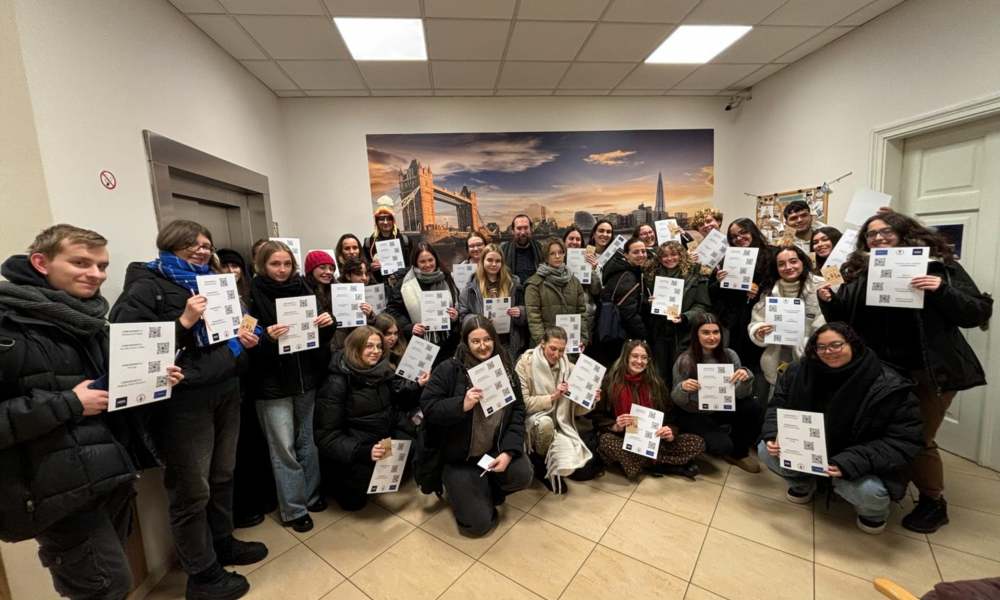 Studenci anglistyki w Krakowie