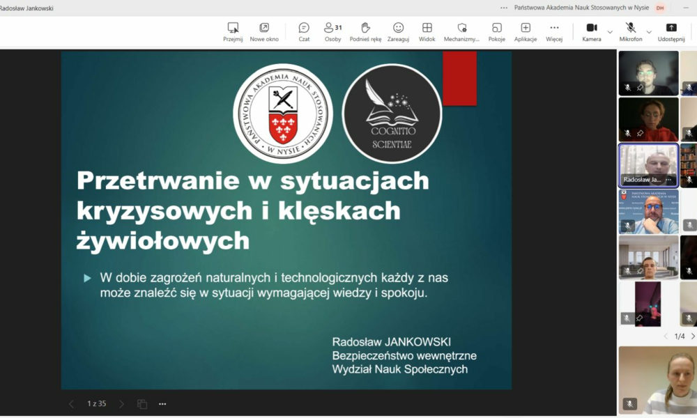 Przetrwanie w sytuacjach kryzysowych i klęskach żywiołowych