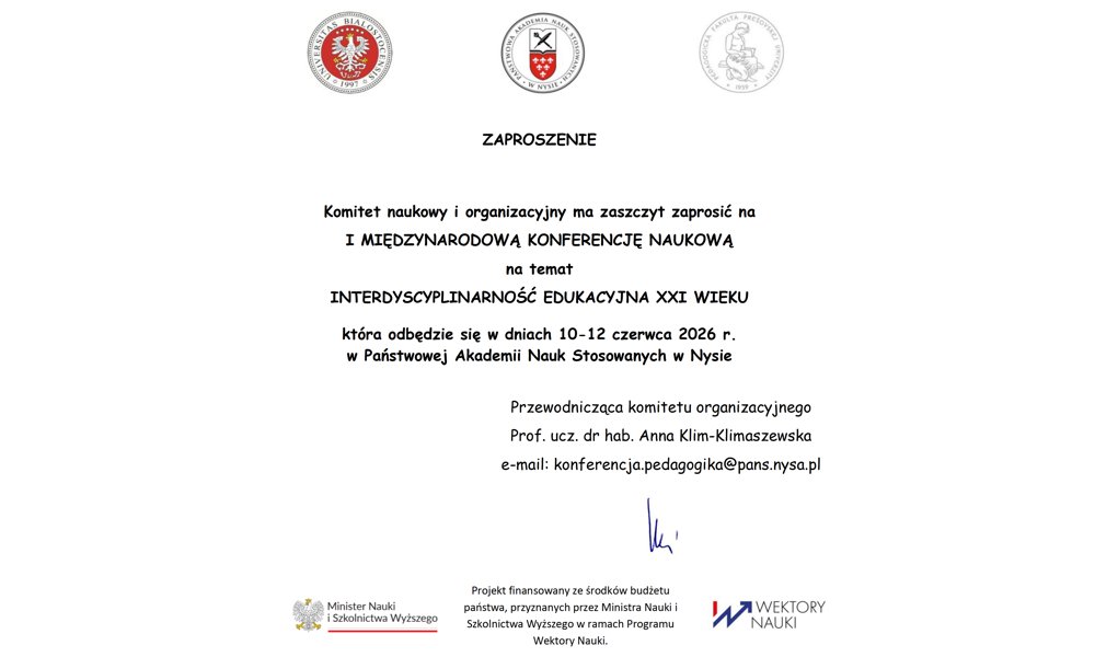 Zaproszenie na konferencję