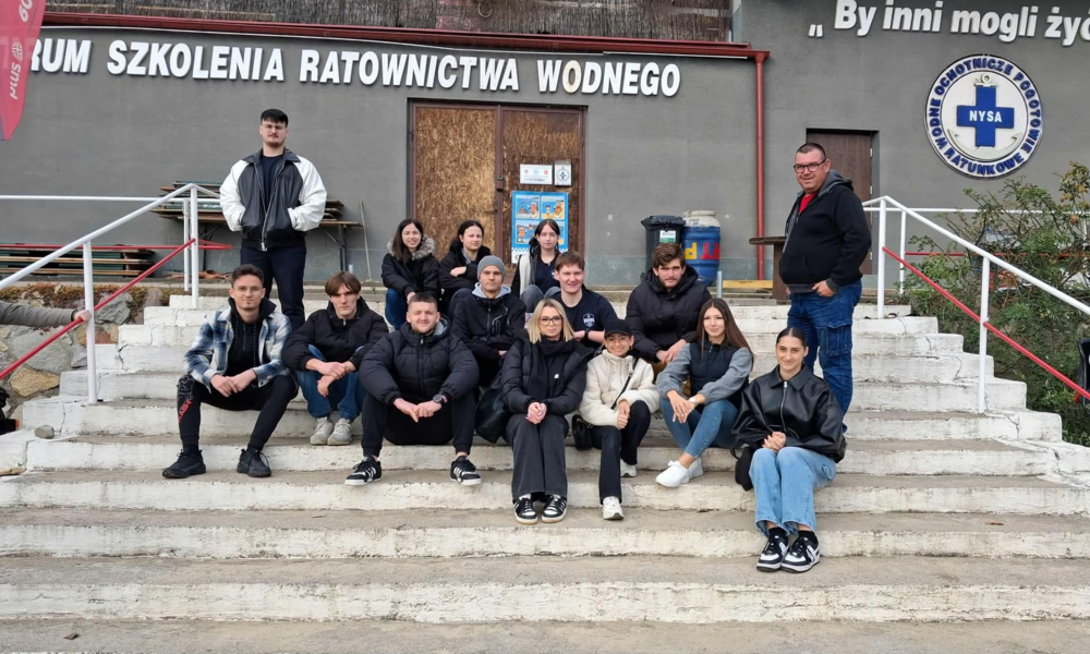 Wizyta w jednostce Wodnego Ochotniczego Pogotowia Ratunkowego w Nysie
