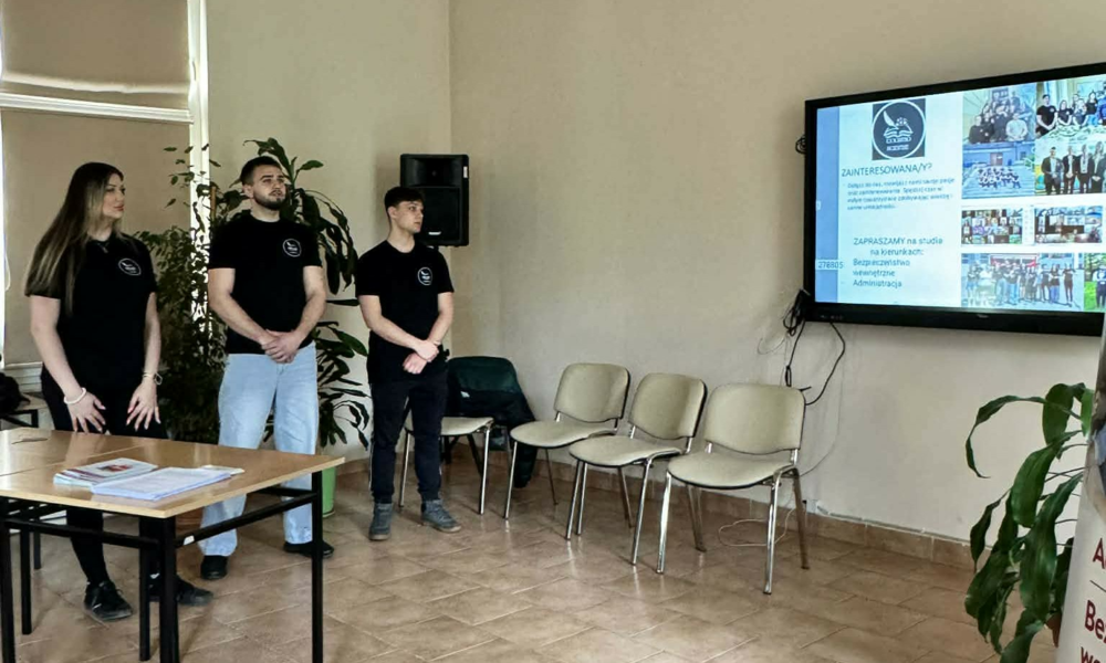 Druga wizyta członków SKN „Cognitio Scientiae” w Zespole Szkół Ekonomicznych w Nysie