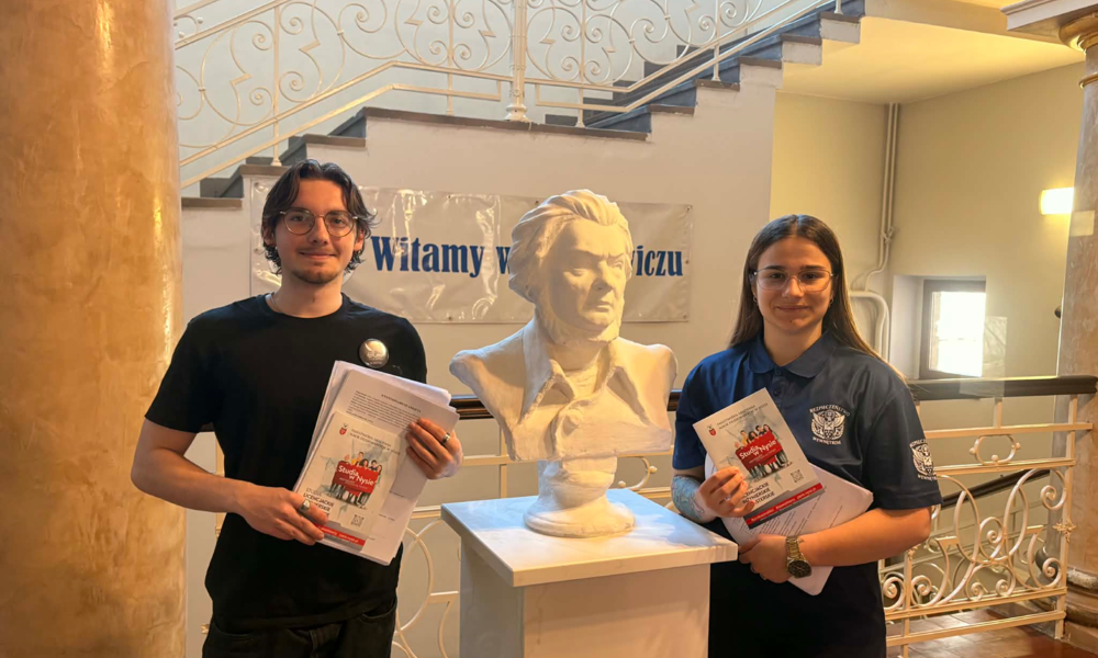 Czwarta wizyta członków SKN „Cognitio Scientiae” w Liceum Ogólnokształcącym nr 1 w Prudniku