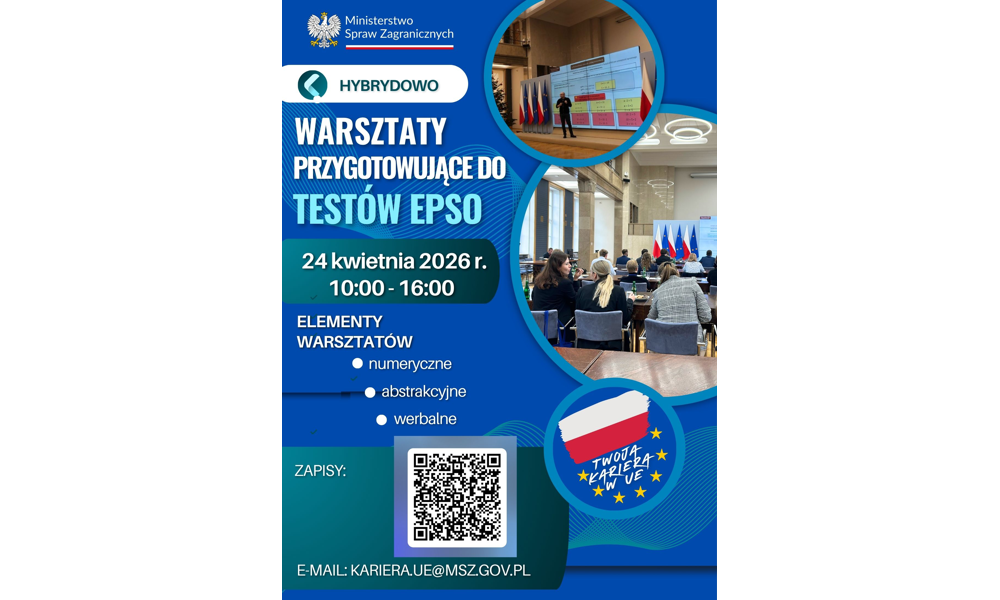 Warsztaty przygotowujące do testów EPSO