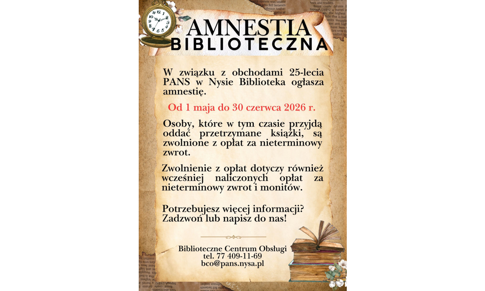 Amnestia Biblioteczna