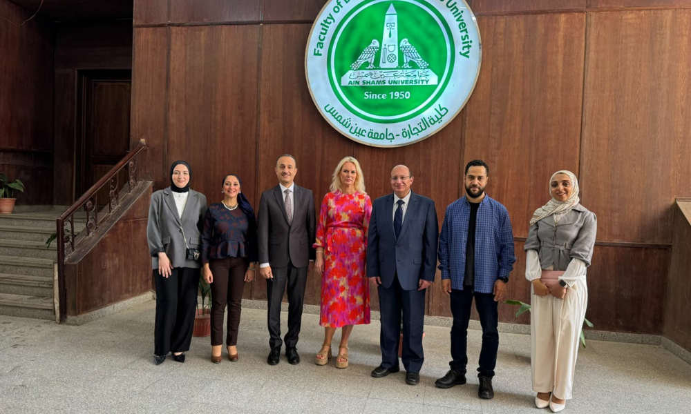 Dr Marta Targowicz z wizytą dydaktyczną w Ain Shams University w Kairze