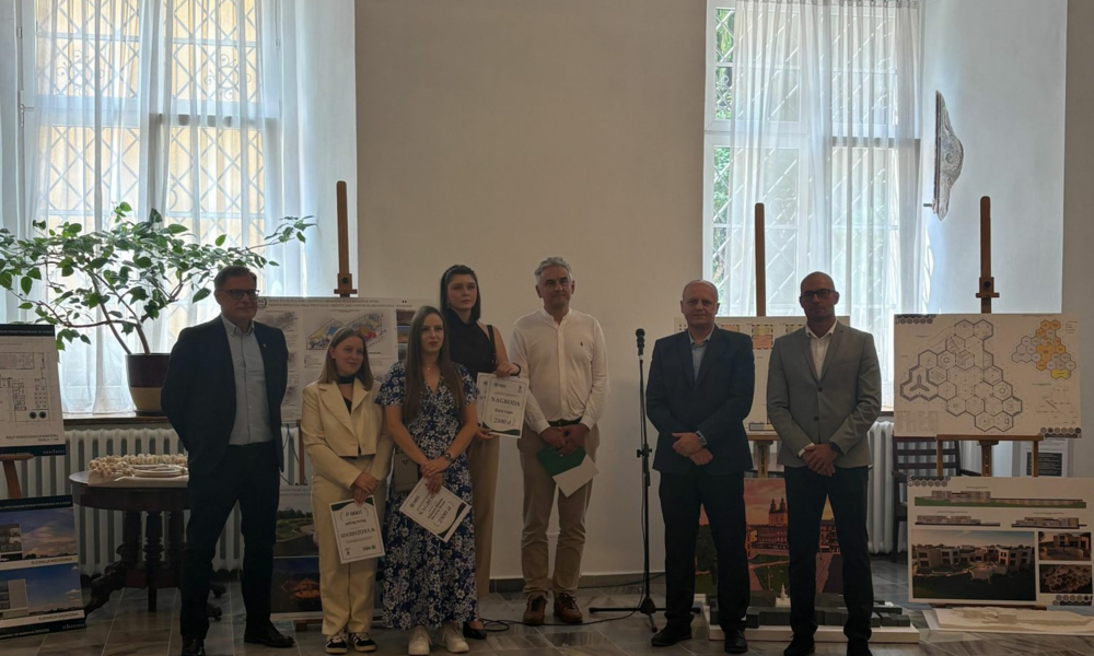 Studenci architektury PANS w Nysie zaprojektowali koncepcję biurowca dla NEC