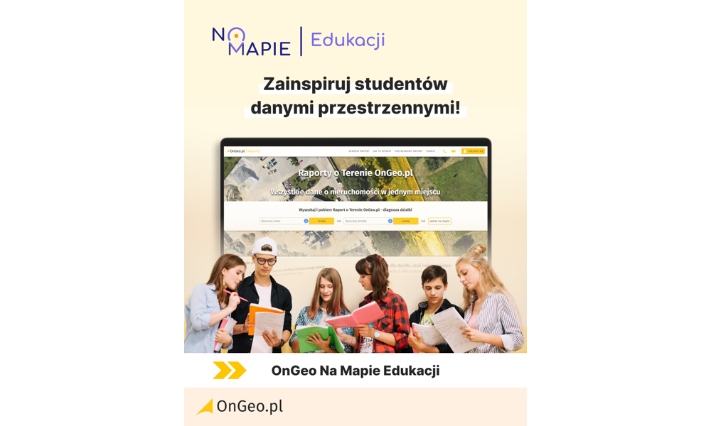 Studenci PANS w Nysie korzystają z profesjonalnych danych geoprzestrzennych OnGeo.pl