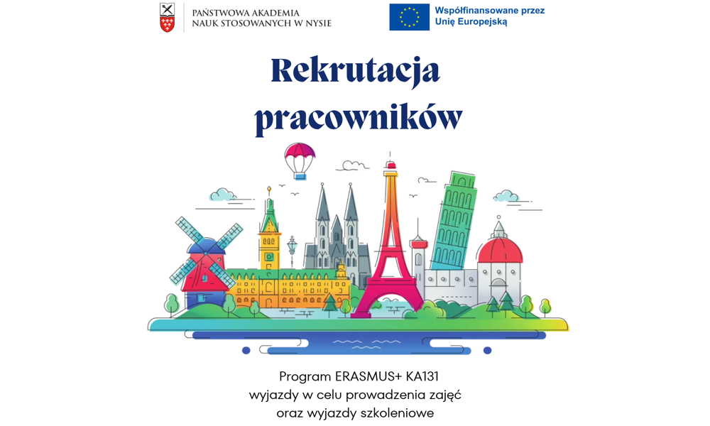 Rekrutacja na wyjazdy pracowników w ramach programu Erasmus+ KA131