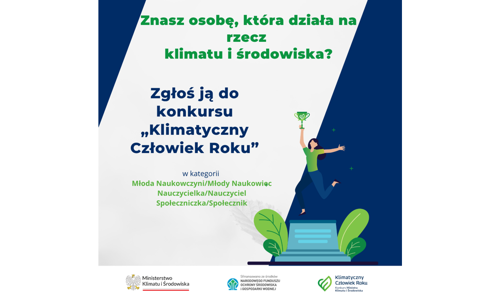 Konkurs Ministra Klimatu i Środowiska ,,Klimatyczny Człowiek Roku"