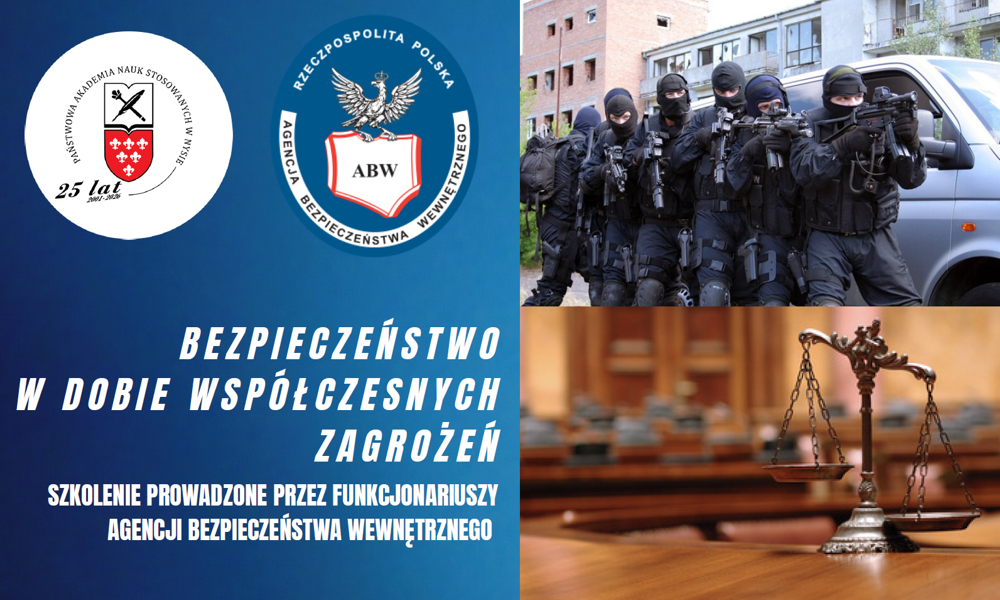 Funkcjonariusze ABW poprowadzą szkolenia dla studentów WNS