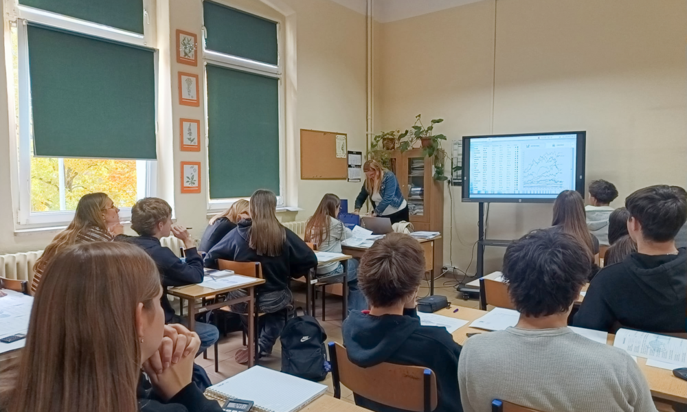„Inwestowanie to odważne działanie” – warsztaty dla uczniów Zespołu Szkół Ekonomicznych w Nysie
