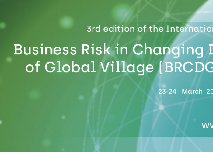 3rd edition of Business Risk in Changing Dynamics of Global Village (23-24 March, 2020), Patna, India