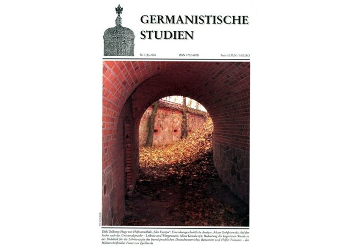 Germanistische Studien nr 1(4)/2006