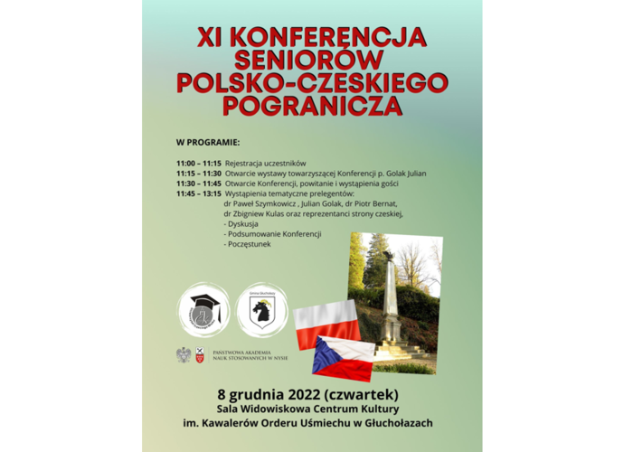 XI Międzynarodowa Konferencja Popularno-Naukowa: Seniorzy Polsko-Czeskiego Pogranicza