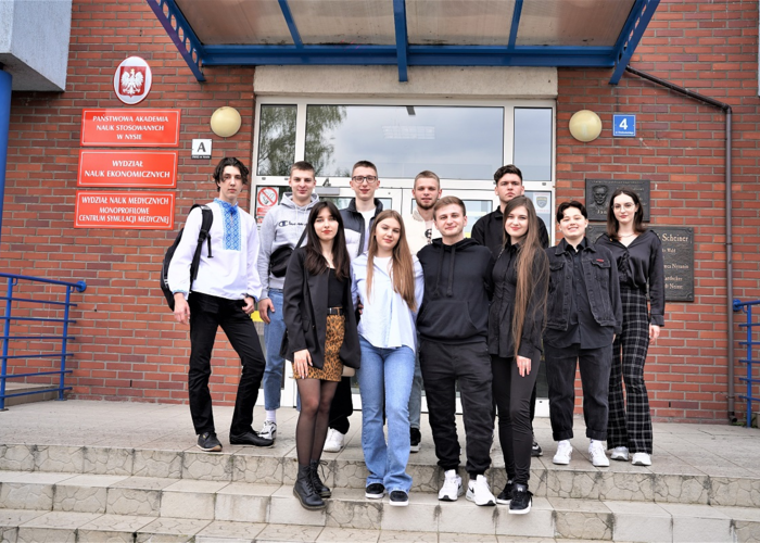 Studenci z Ukrainy świetnie czują się w Nysie i na naszej Akademii