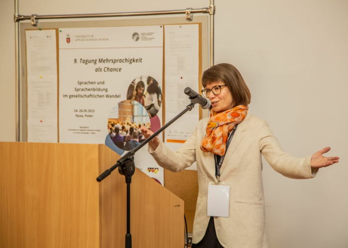 Konferencja z cyklu „Wielojęzyczność jako szansa“ zorganizowana przez Nyską Akademię