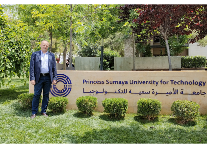 Wizyta w Princess Sumaya University for Technology in Amman, Jordania
