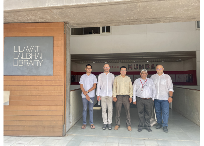Lecturers of the Technical Sciences Faculty with a visit to Ahmedabad University in India
