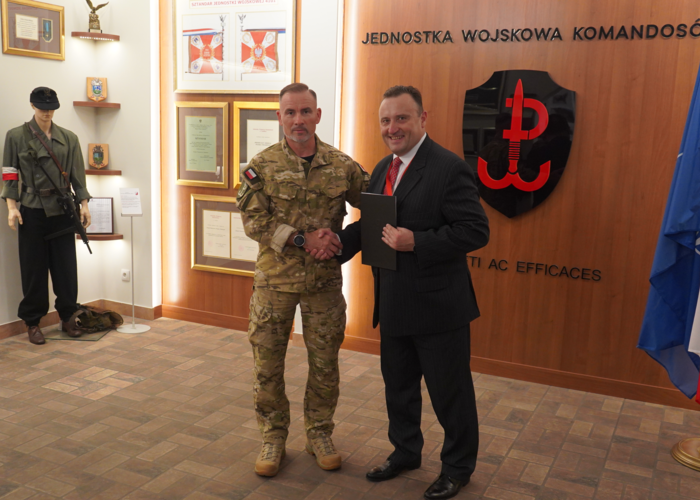 Nyska Akademia podpisała porozumienie z Jednostką Wojskową Komandosów z Lublińca