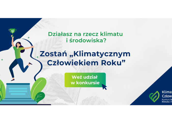 Konkurs Ministerstwa Klimatu i Środowiska ,,Klimatyczny Człowiek Roku"