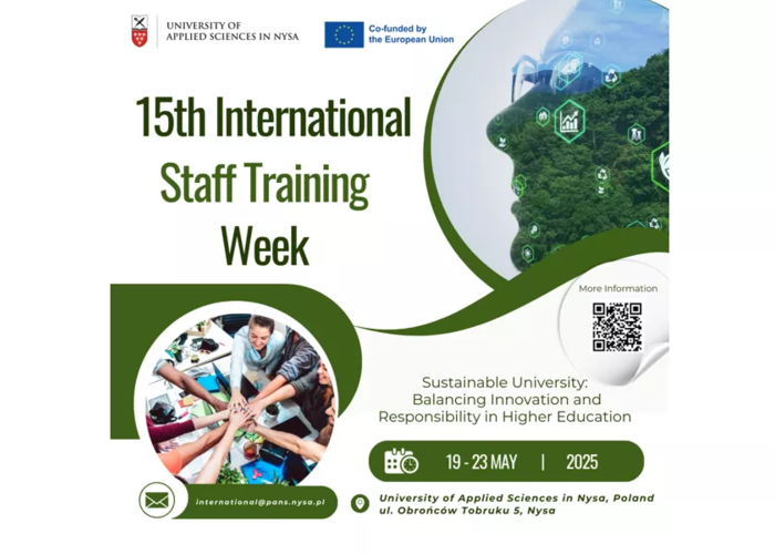 19-23.05.2025 15th INTERNATIONAL STAFF TRAINING WEEK