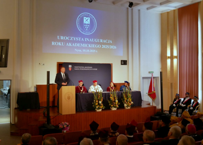 New Year, New Opportunities.  Ceremonial Inauguration of the Academic Year  2025/26 at the University of Applied Sciences in Nysa