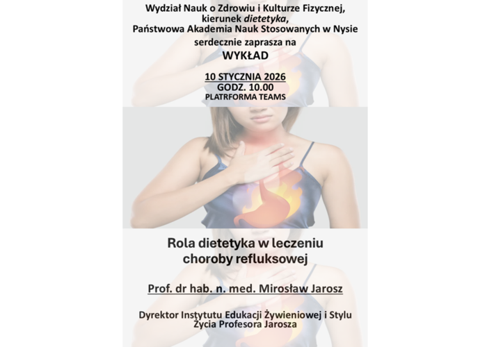 ROLA DIETETYKA W LECZENIU CHOROBY REFLUKSOWEJ